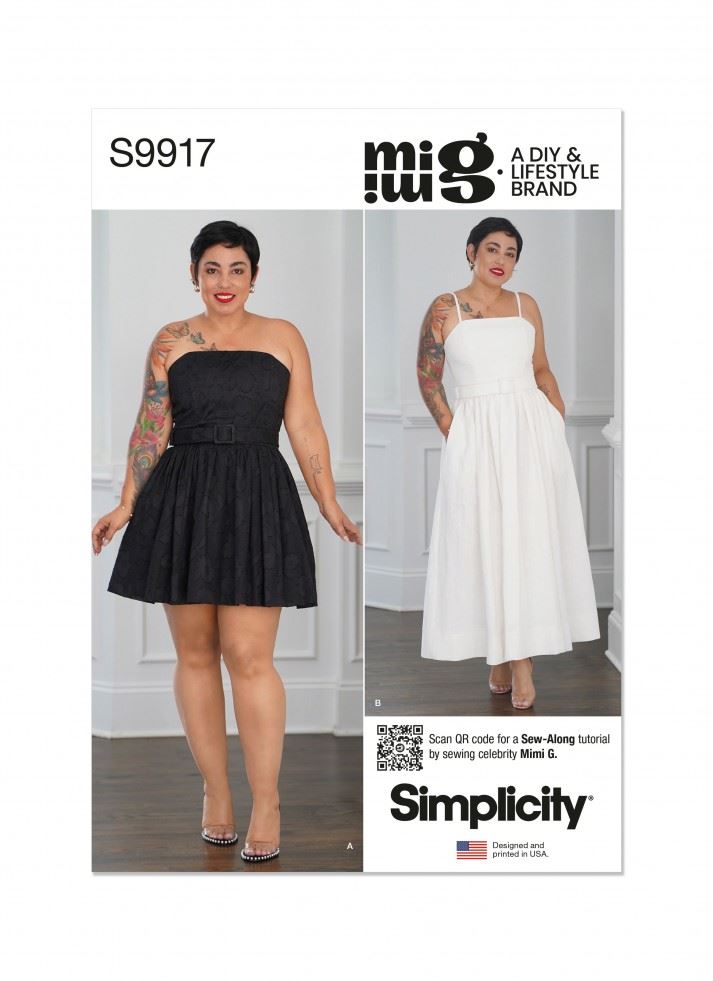 Simplicity Paper Sewing Pattern 9917
 