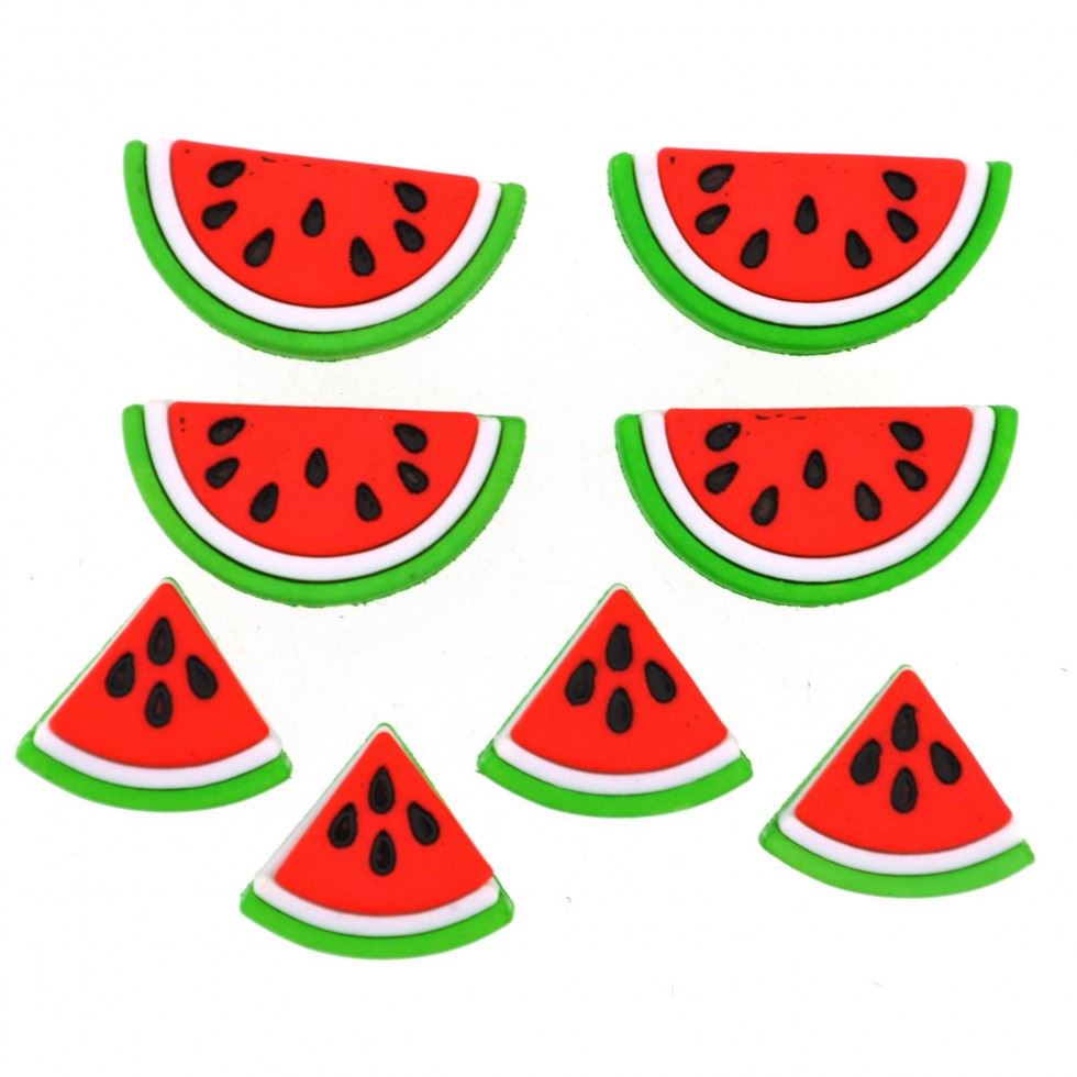 Dress It Up Watermelons Buttons