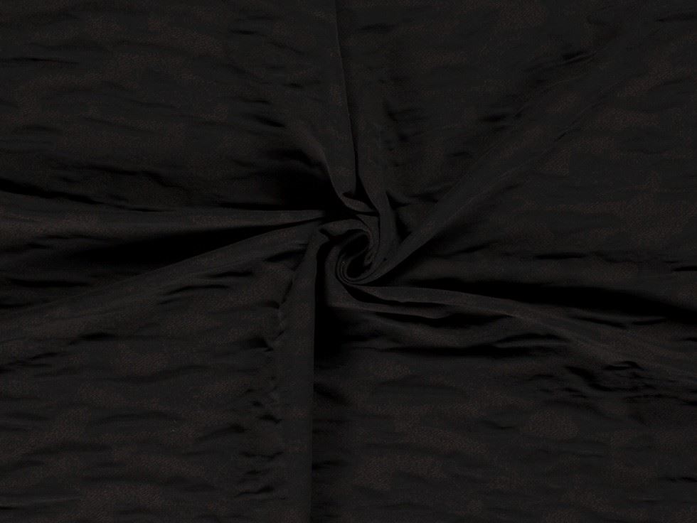Stretch Woven Viscose Bengaline Fabric Brown