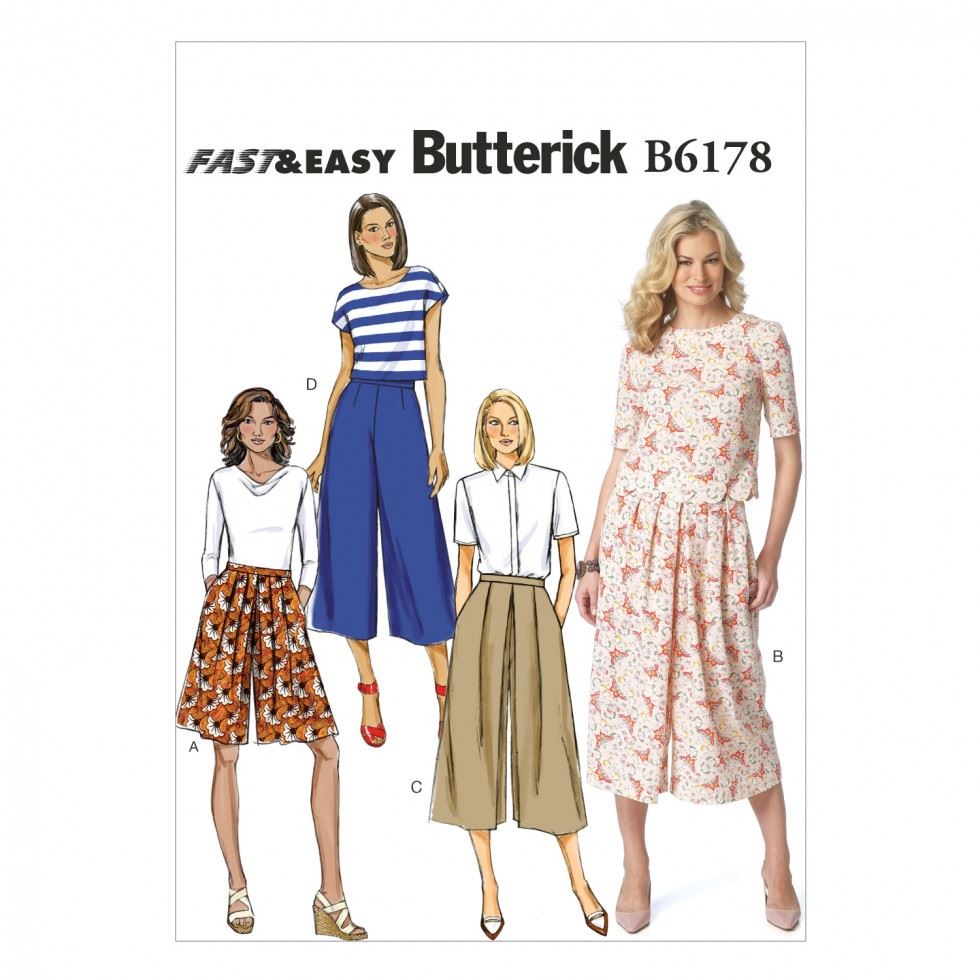 Butterick Sewing Pattern 6178