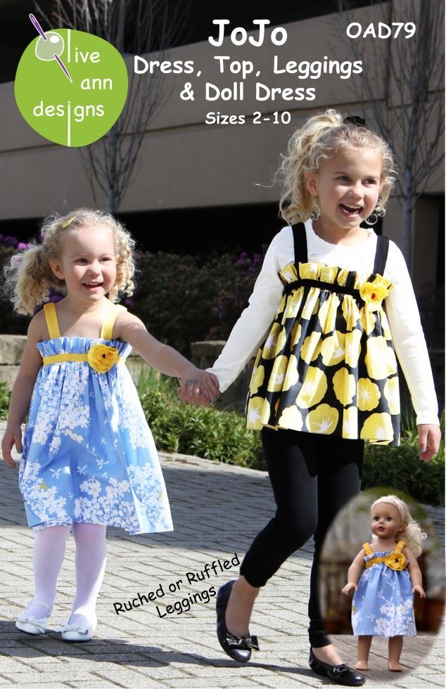 Olive Ann Designs Paper Sewing Pattern JoJo
 