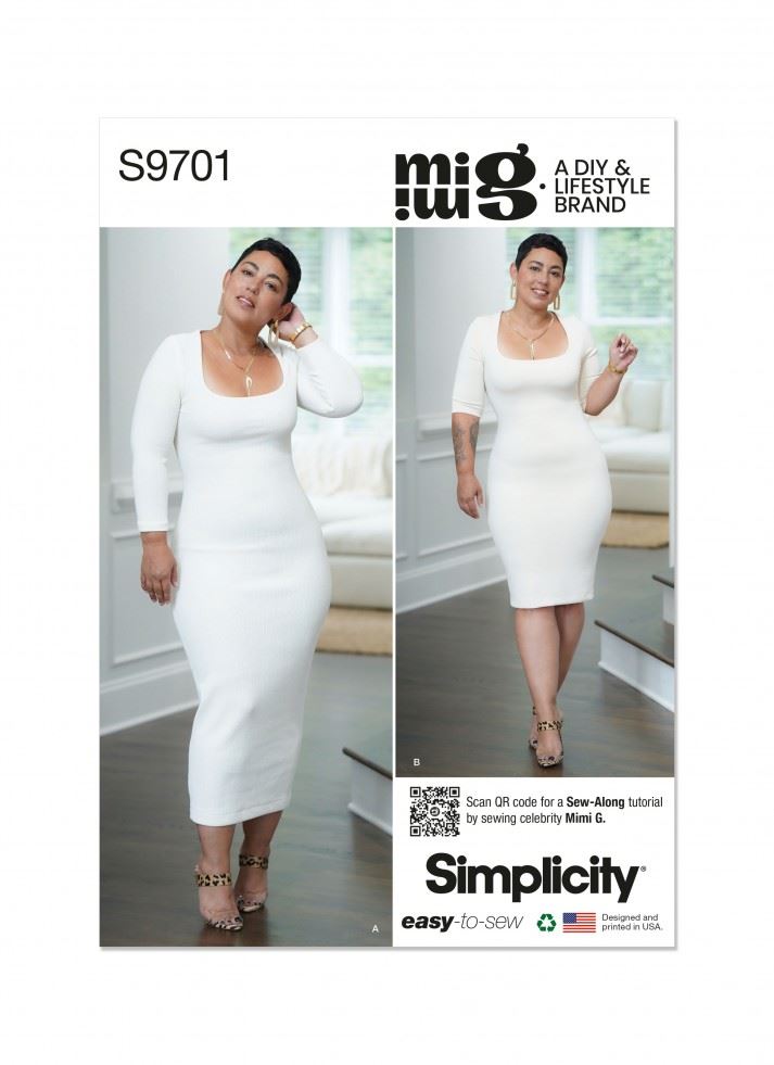 Minerva Sewing Pattern 9701 Simplicity Simplicity-9701-K5