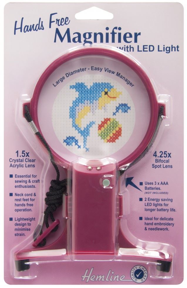 Image of Hemline Hands Free Magnifier With Light