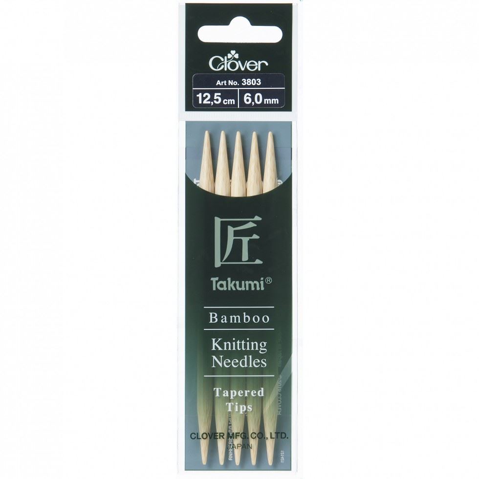 Clover Bamboo Double Point Needles
