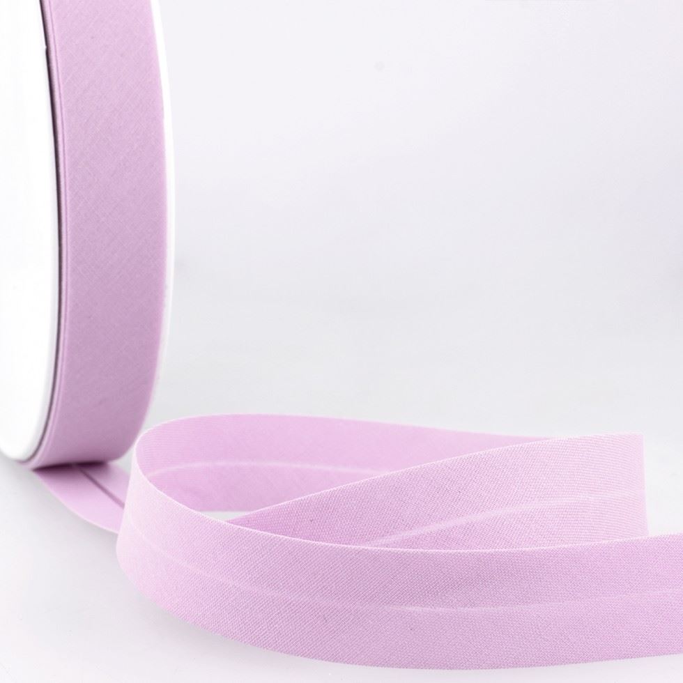 Stephanoise Polycotton Bias Binding Tape Light Mauve
 