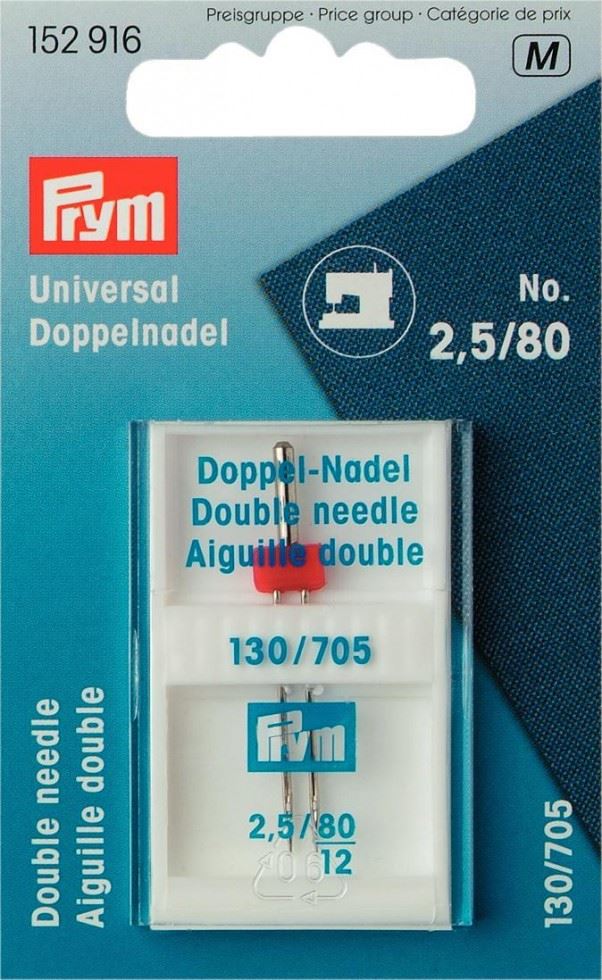 Prym Twin Sewing Machine Needles
 