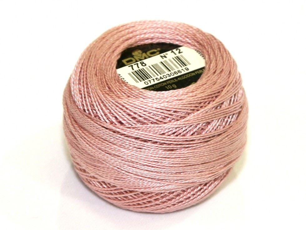 Dmc 778 Size 12 Cotton Perle Thread