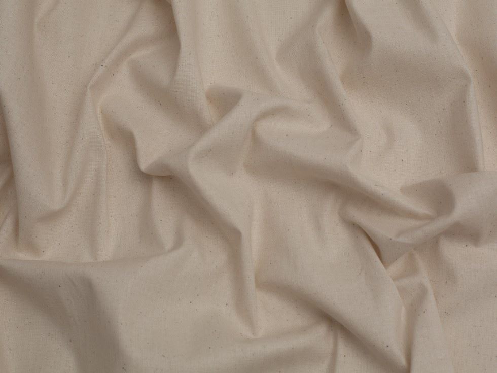 Minerva Core Range Pre Shrunk Calico Fabric Cream
 
