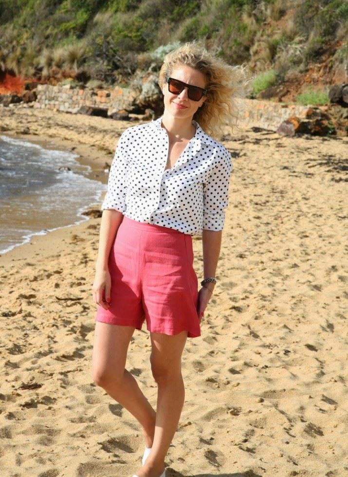 Tessuti Paper Sewing Pattern Esther Shorts