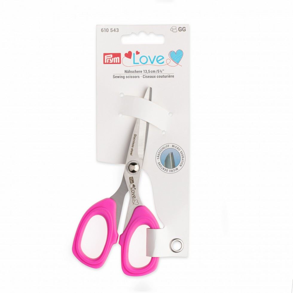 Image of Prym Love Micro Serrated Scissors
