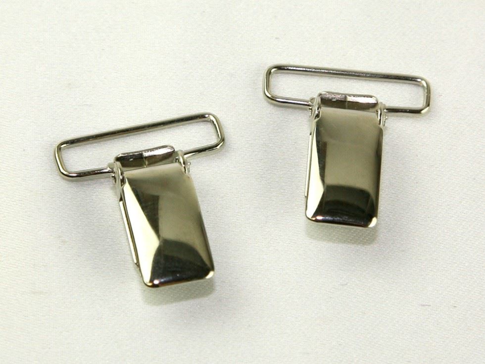 Brace Clip Buckle Silver
 