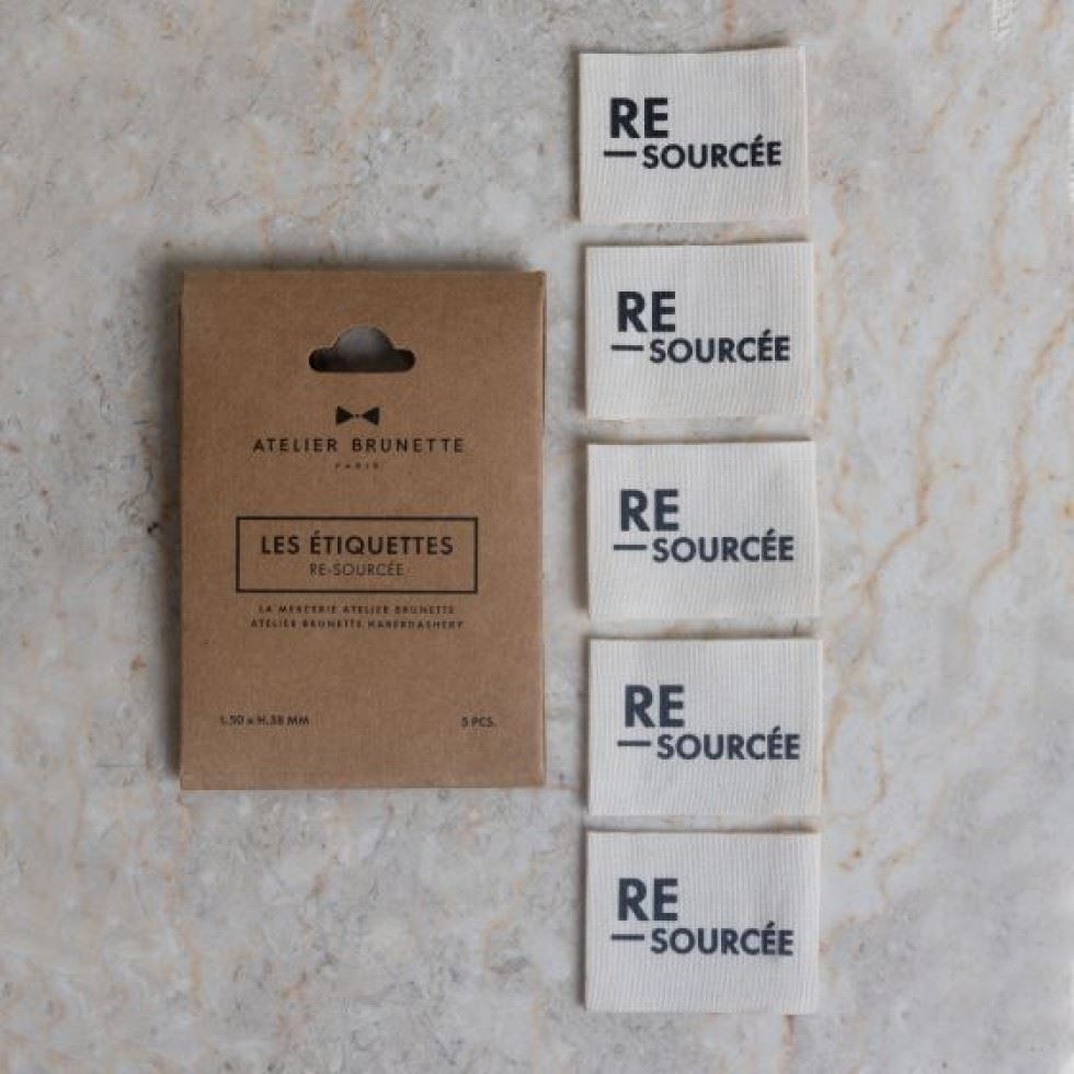 Atelier Brunette Re Sourcee Woven Labels
