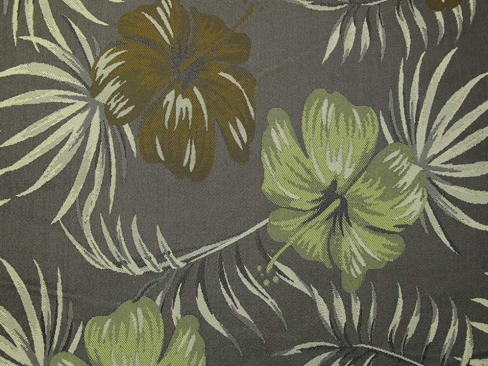 Olive Green Deadstock Woven Brocade Fabric