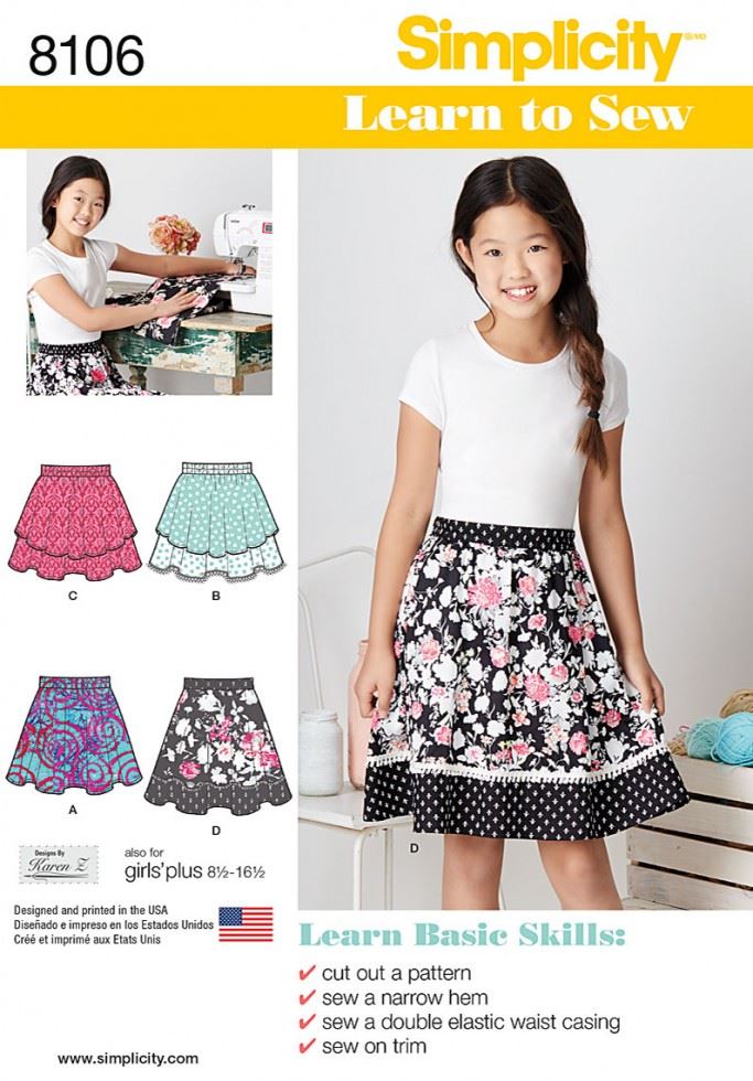 Simplicity Paper Sewing Pattern 8106
 