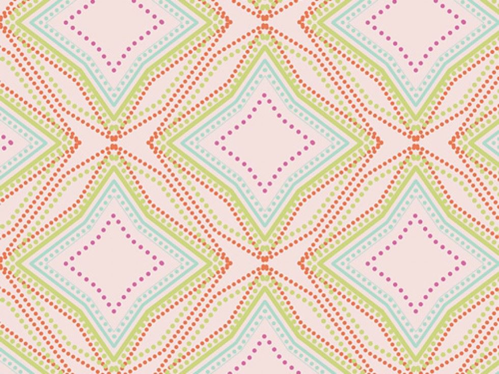 Art Gallery Fabrics Petal and Plume 100% Cotton Poplin Fabric Lime