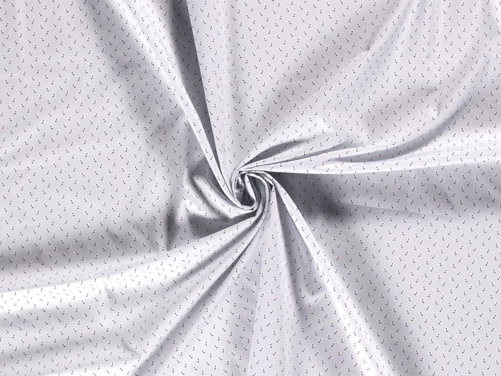 100% Cotton Poplin Fabric Light Grey
 