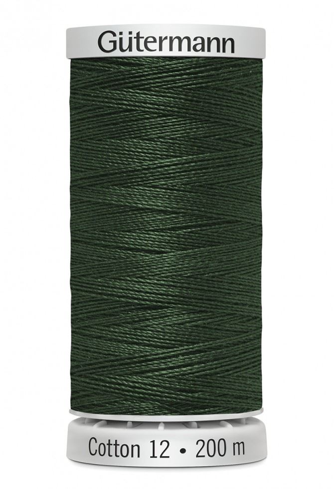 Gutermann 1232 No 12 Sulky Cotton Embroidery Thread