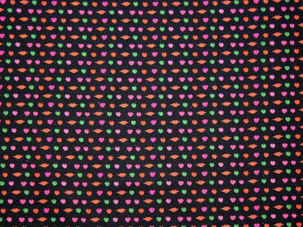 Stof France 100% Cotton Fabric Black