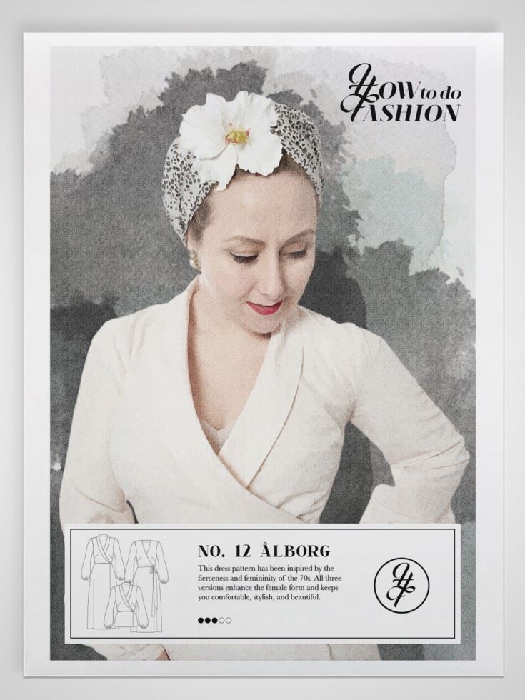 How To Do Fashion Sewing Pattern Aalborg Top & Dress