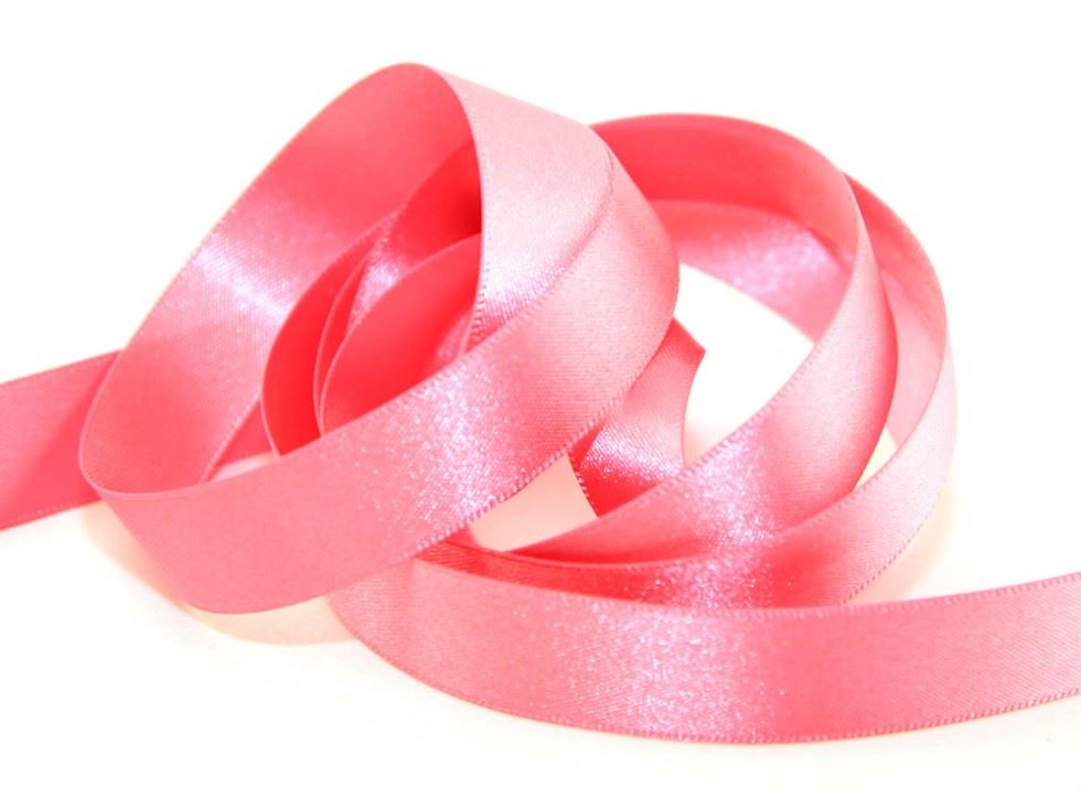 Berisfords Double Faced Satin Ribbon 52 Hot Pink
 