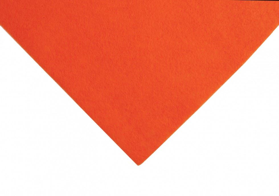 Trimits Acrylic Felt Fabric (Value Pack 3 Rolls) Orange
 