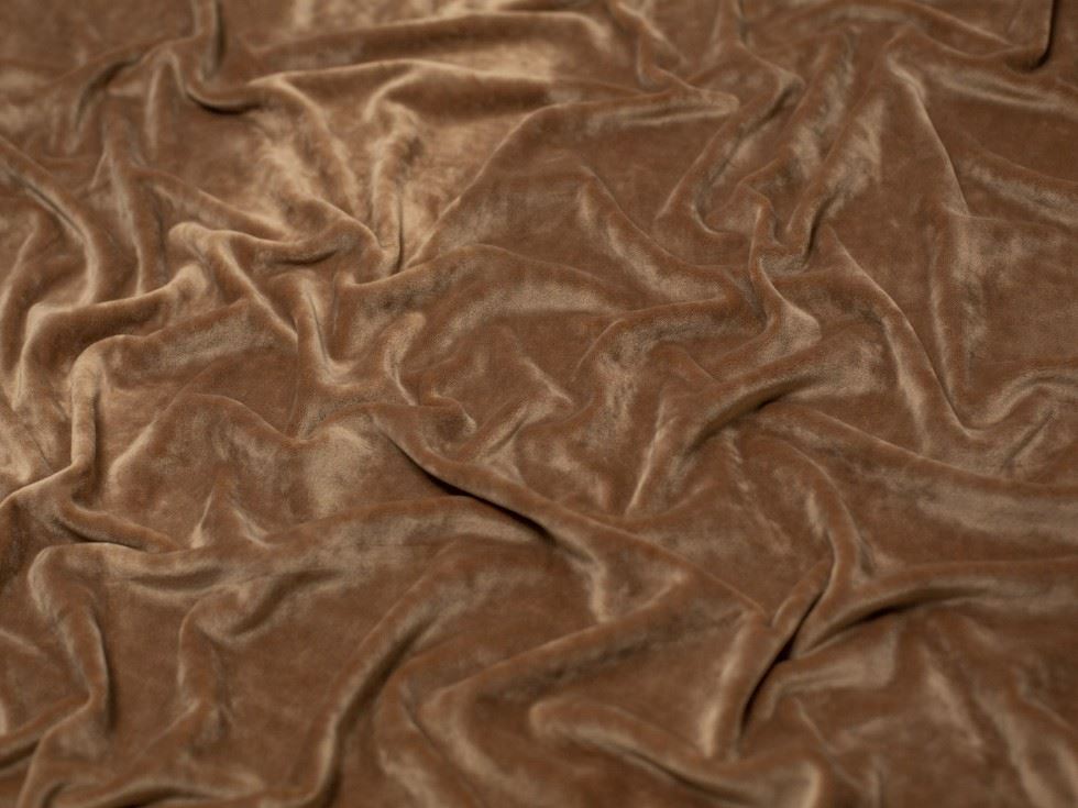 Minerva Polyester Velour Stretch Knit 150cm / 60" Wide - per metre - Picture 2 of 17