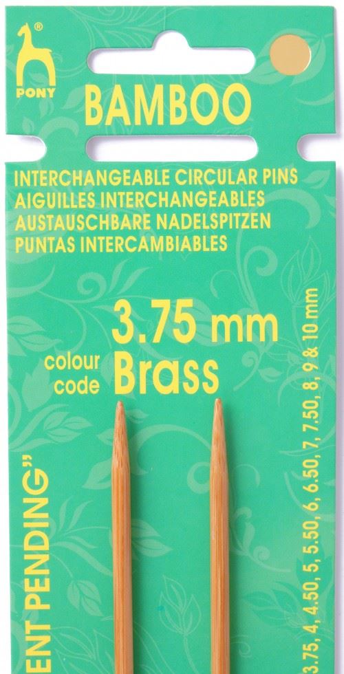 Pony Bamboo Interchangeable Needles
 