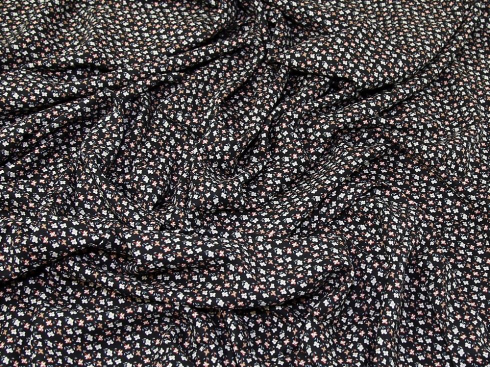 Viscose Challis Fabric Black
 