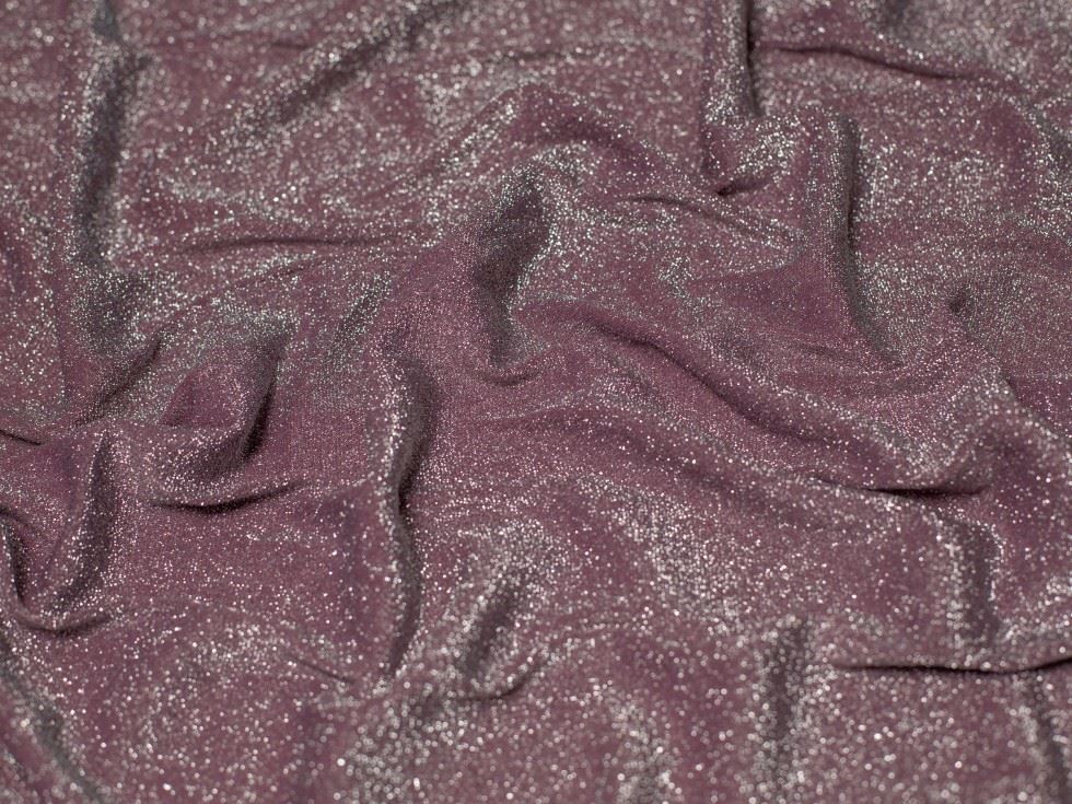Minerva Lurex Sparkle Metallic Stretch Knit Fabric 160cm/64" Wide - per metre - Picture 7 of 8