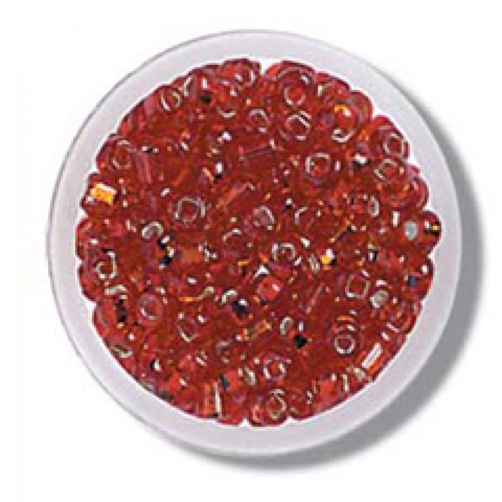 Trimits Red Glass Rocaille Beads Bulk Pack (Value Pack Of 3)
