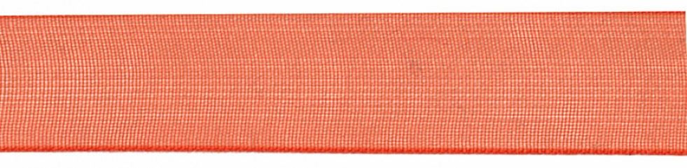 Berisfords 42 Orange Super Sheer Organza Ribbon (Value Roll)