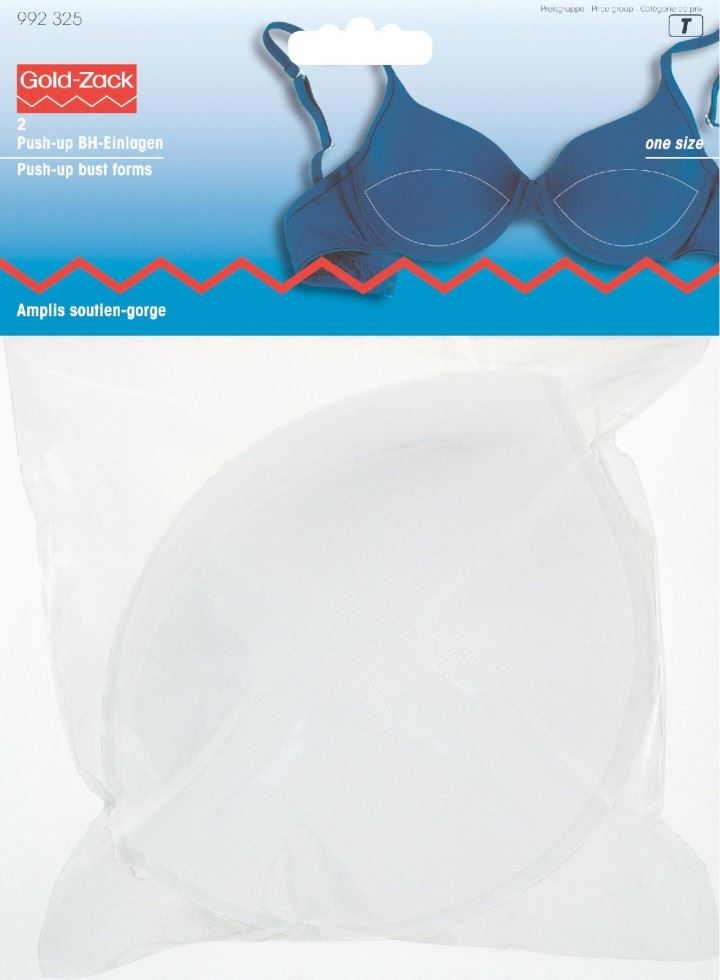 Prym Push Up Bust Forms White
 