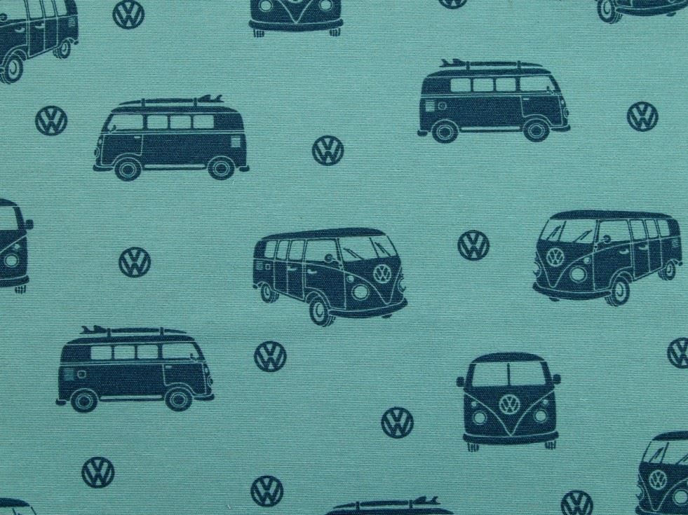 Deadstock Cotton Canvas Fabric Turquoise
 