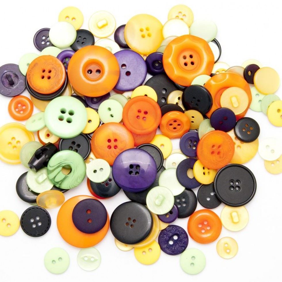 1 Kilo Assorted Buttons Bulk Value Pack Calypso