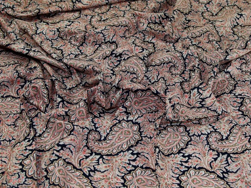 Black Cotton Lawn Fabric