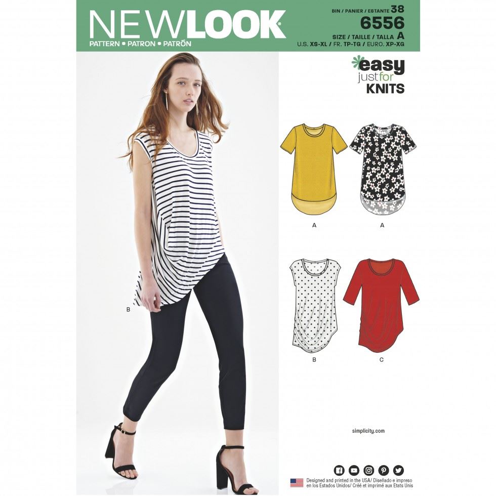 New Look Paper Sewing Pattern 6556
 