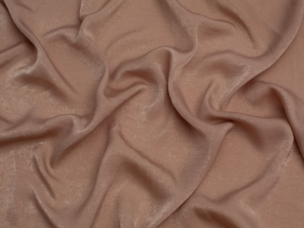 Minerva Core Range Mink Velvet Touch Satin Fabric