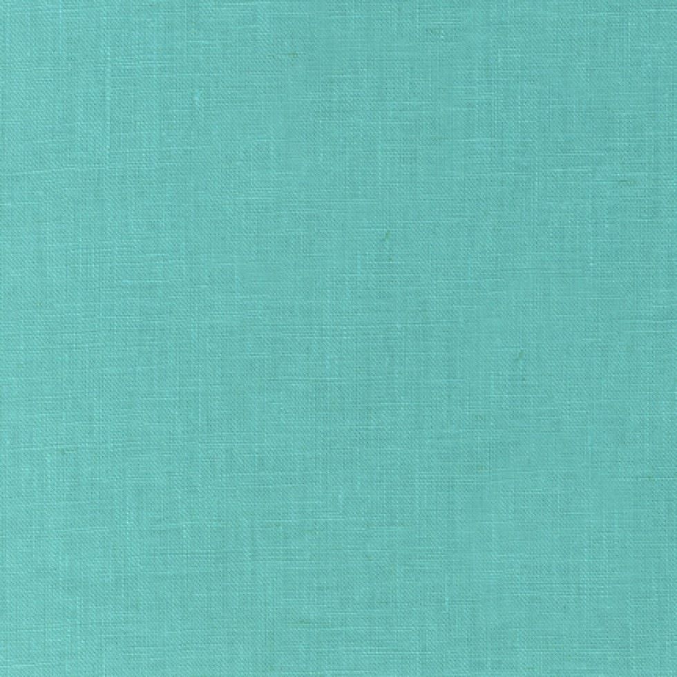 Robert Kaufman Essex Linen Cotton Fabric Medium Aqua
 