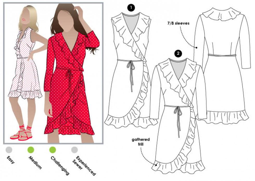Style Arc Sewing Pattern Giselle Dress