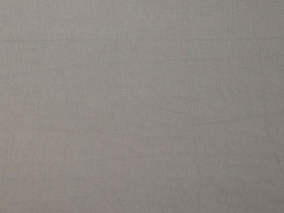 Deadstock Washed Viscose Crepe Fabric Silver Grey