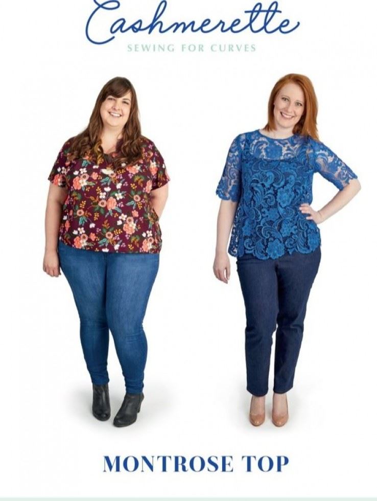 Cashmerette Paper Sewing Pattern Montrose Top
 