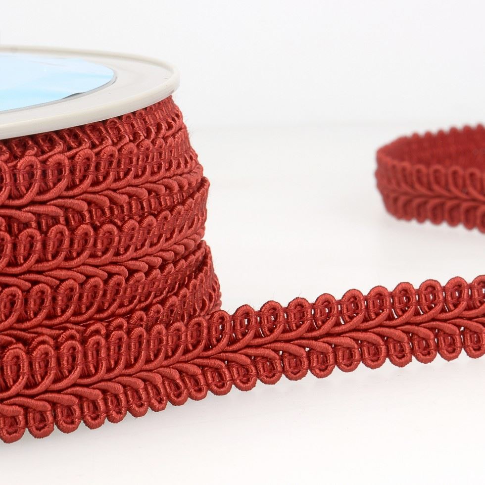 Stephanoise Gimp Braid Trim Red