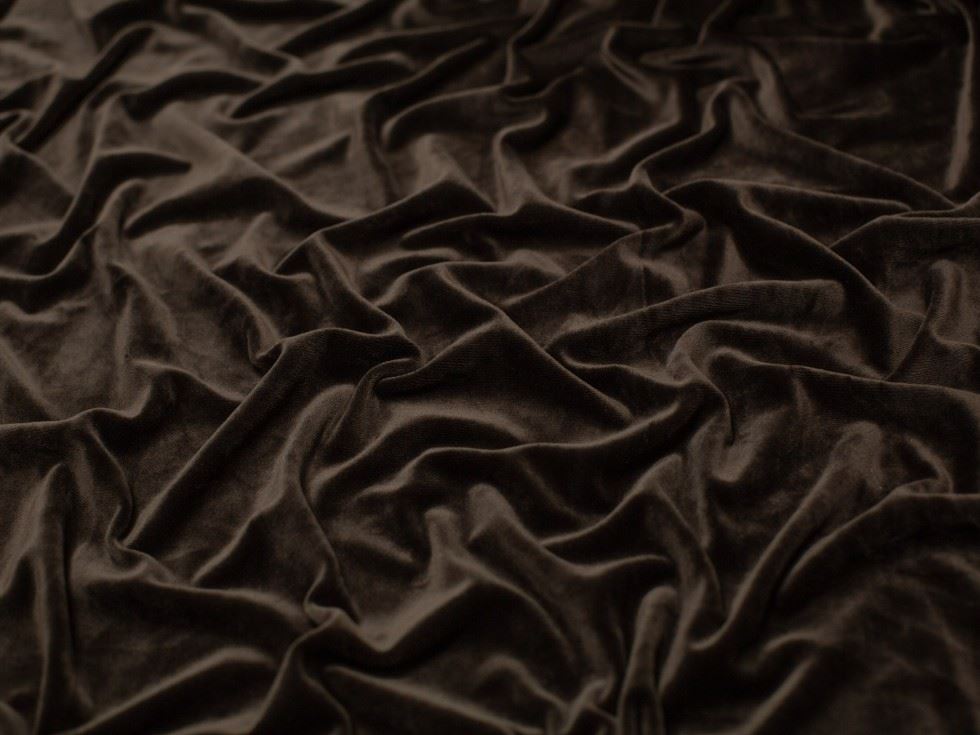 Minerva Polyester Velour Stretch Knit 150cm / 60" Wide - per metre - Picture 6 of 17