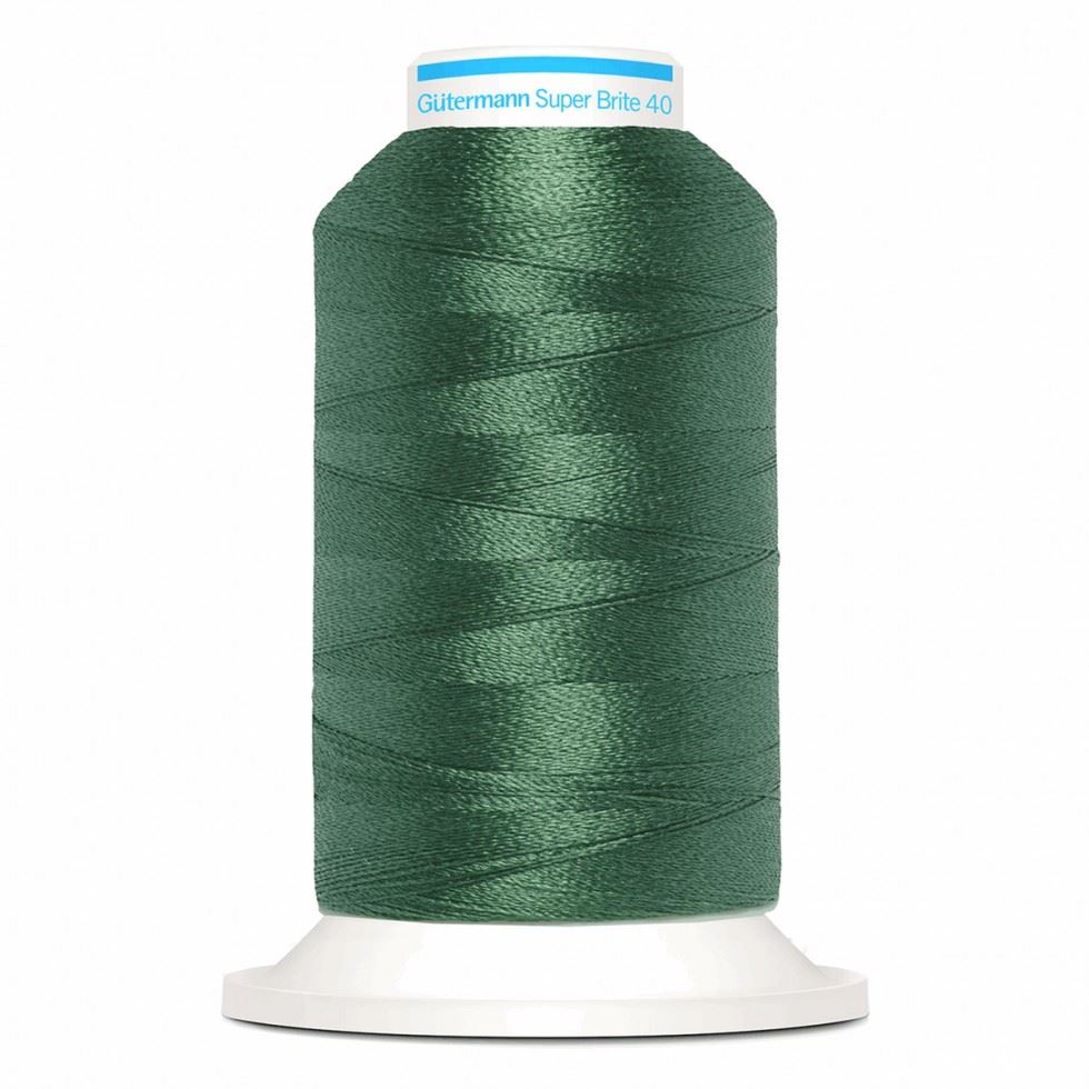 Gutermann 5852 Super Brite Polyester 40 Embroidery Thread