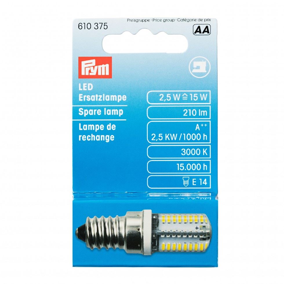 Prym Sewing Machine Screw LED Bulb
 