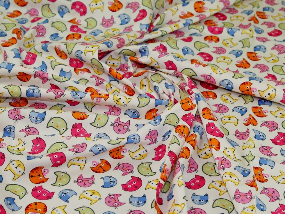 Rose And Hubble Ivory 100% Cotton Poplin Fabric