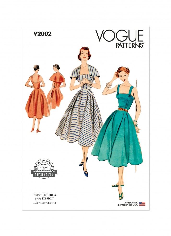 Vogue Sewing Pattern 2002