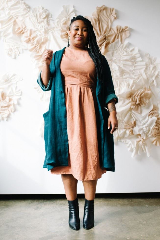Sew Liberated Paper Sewing Pattern Lichen Duster Coat & Dress
 