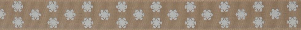 Berisfords Polka Flakes Ribbon Oatmeal