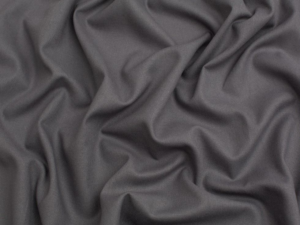 Minerva Core Range Soft Viscose Linen Blend Fabric Warm Grey
 